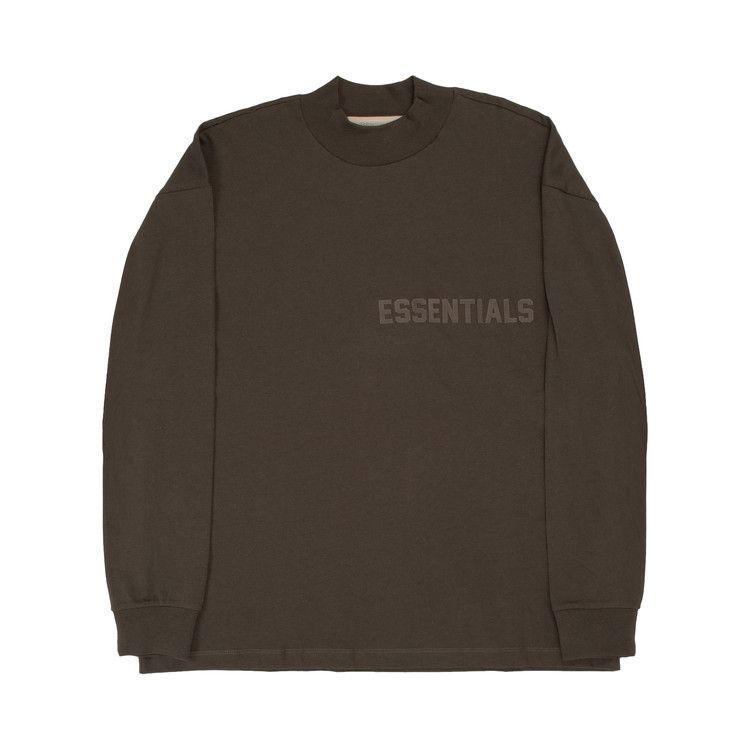 Fear of God Essentials Long-Sleeve Tee 'Off Black'