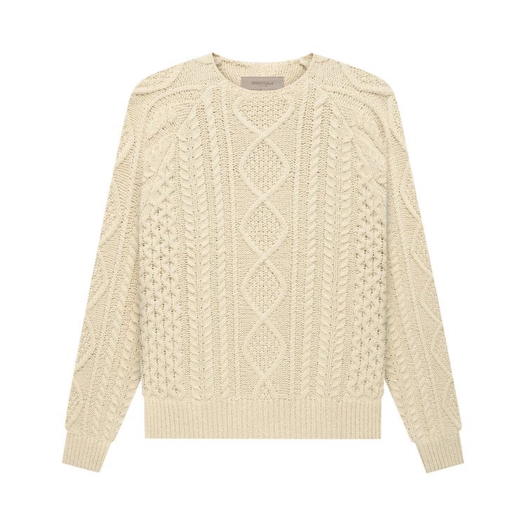 Fear of God Essentials Cable Knit 'Eggshell'