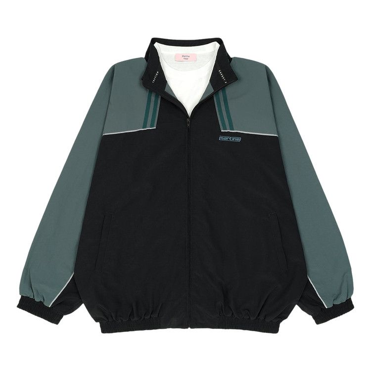Martine Rose T-Lining Track Jacket 'Black/Teal'