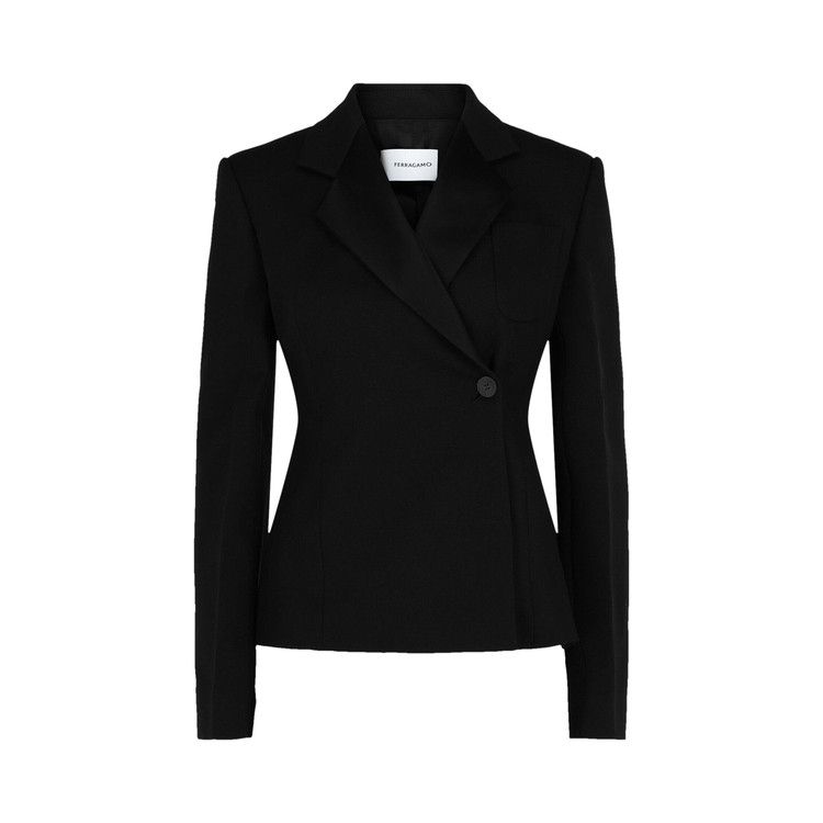 Ferragamo Tuxedo Jacket 'Black'