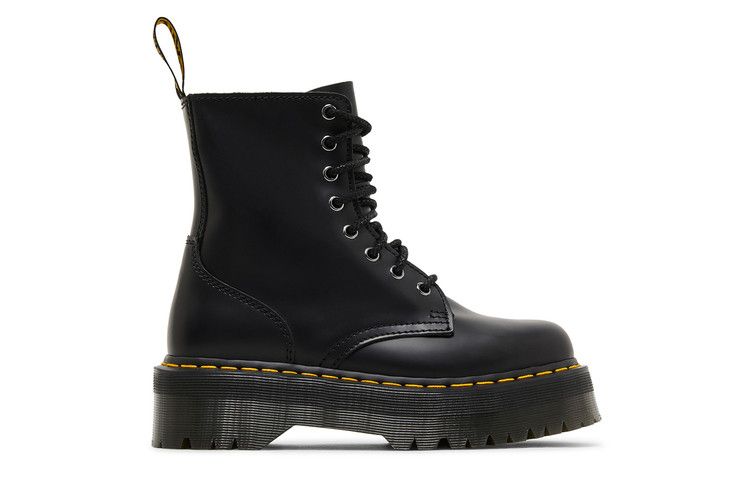 Dr. Martens Jadon Smooth Leather Platform Boot 'Black'