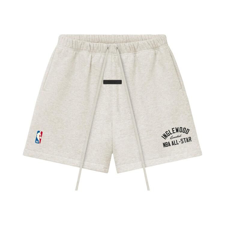 Fear of God Essentials Inglewood x All Star Weekend '26 Classic Sweatshort 'Oatmeal Heather'