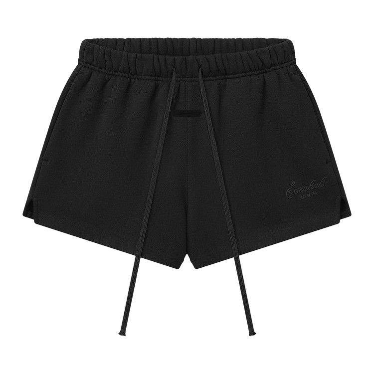 Fear of God Essentials Womens Signature Sweatshort 'Vintage Black'