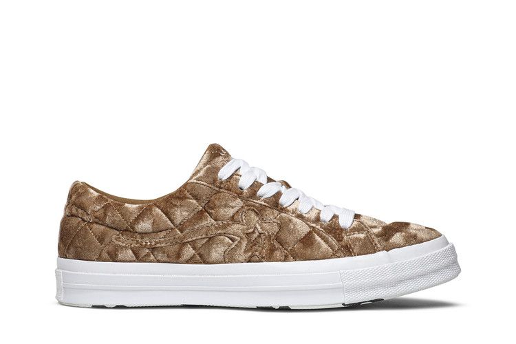 Golf Le Fleur x Converse One Star 'Quilted Velvet Brown'