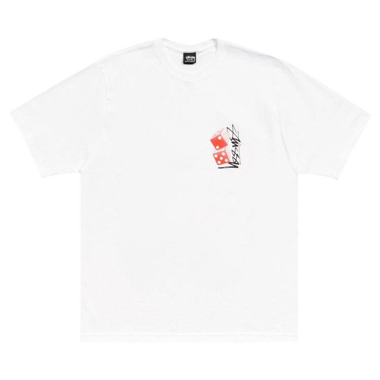 Stussy Tall Dice Tee 'White'