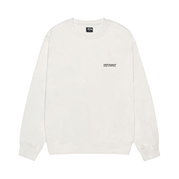 Stussy Jumbo Crew Pigment Dyed 'Natural'