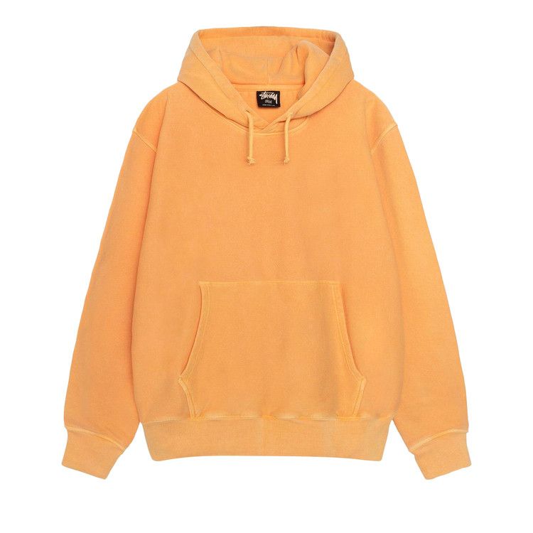 Stussy Pigment Dyed Buana Hoodie 'Orange'
