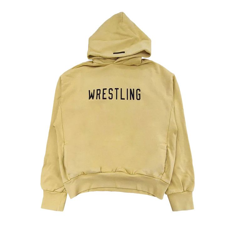 Fear of God Essentials Heavy Fleece Vintage Shrunken Hoodie 'Amber'