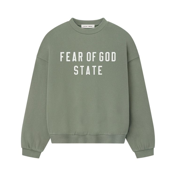 Fear of God Essentials 90's Crewneck 'Moss'