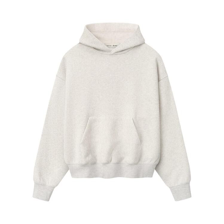 Fear of God Essentials Signature Classic Hoodie 'Oatmeal Heather/Light Heather'