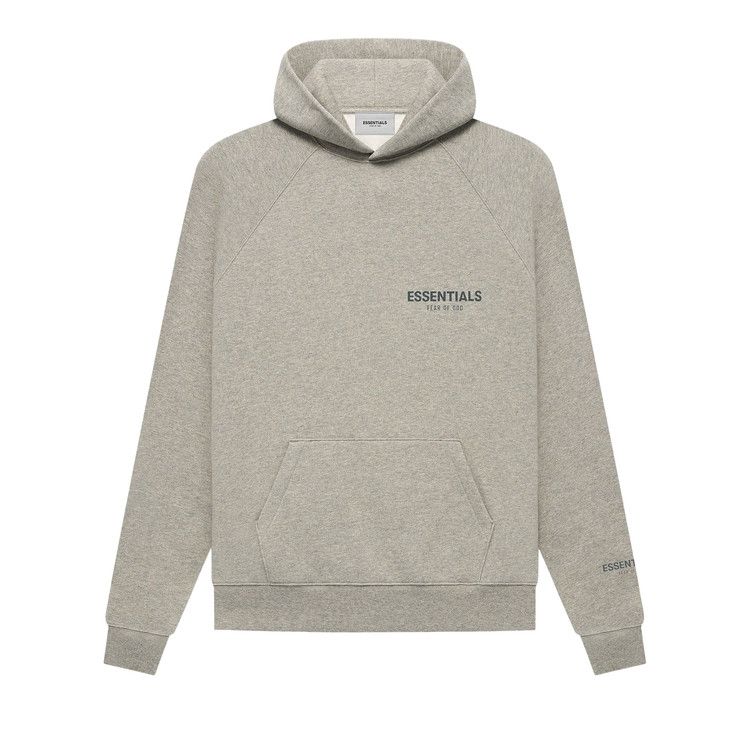 Fear of God Essentials Hoodie 'Dark Heather Oatmeal'