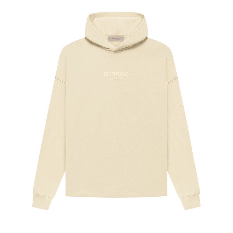 Fear of God Essentials Relaxed Hoodie 'Egg Shell'