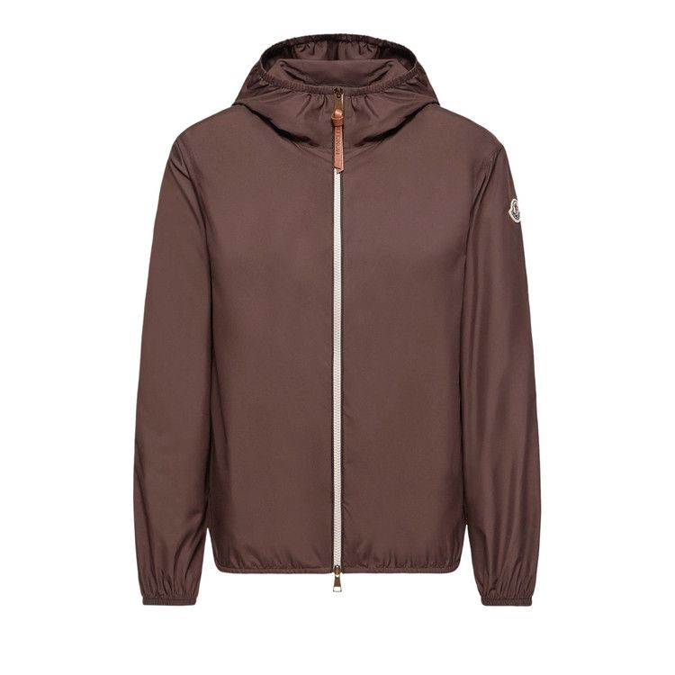 Moncler Contrast-Zip Casual Fegeos Jacket 'Dark Brown'