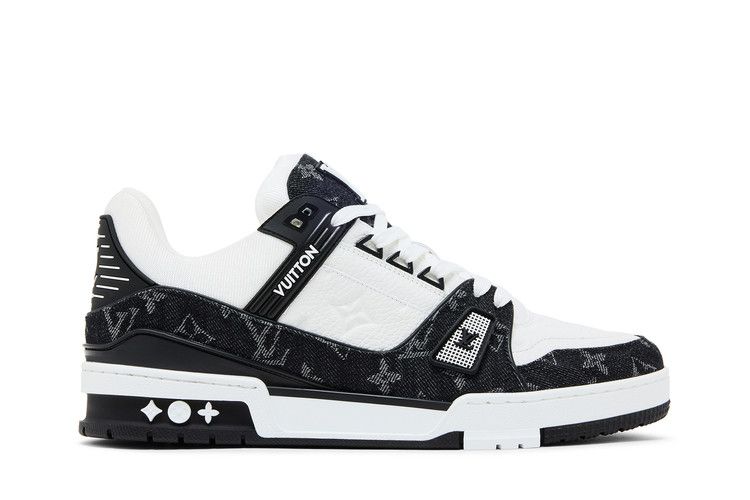 Louis Vuitton Trainer 'White Black Denim'