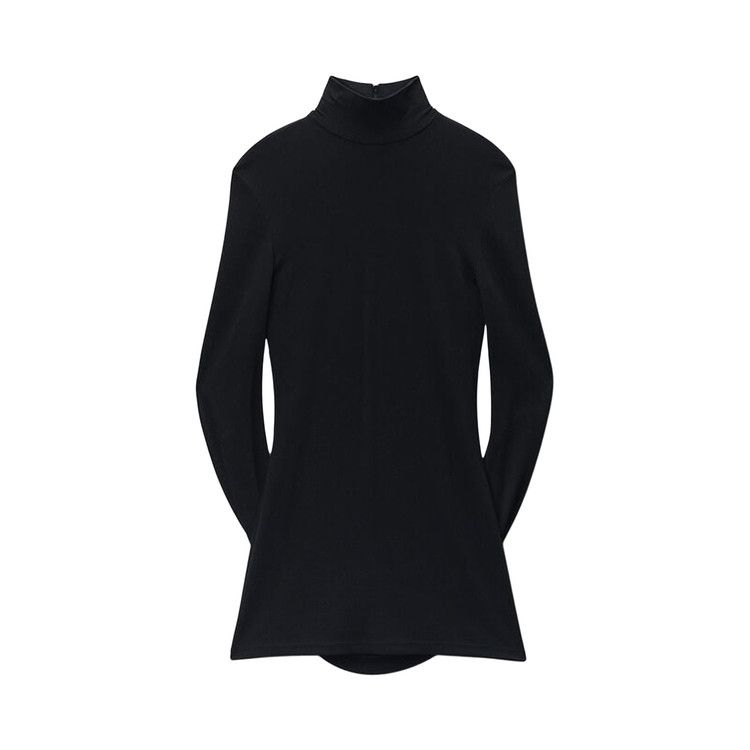 Alexander Wang Mini Dress W/ Drape Back Sleeves 'Black'