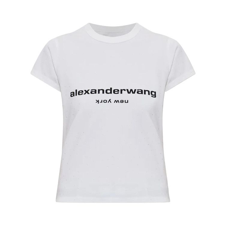 Alexander Wang Hotfix Logo Tee 'White'