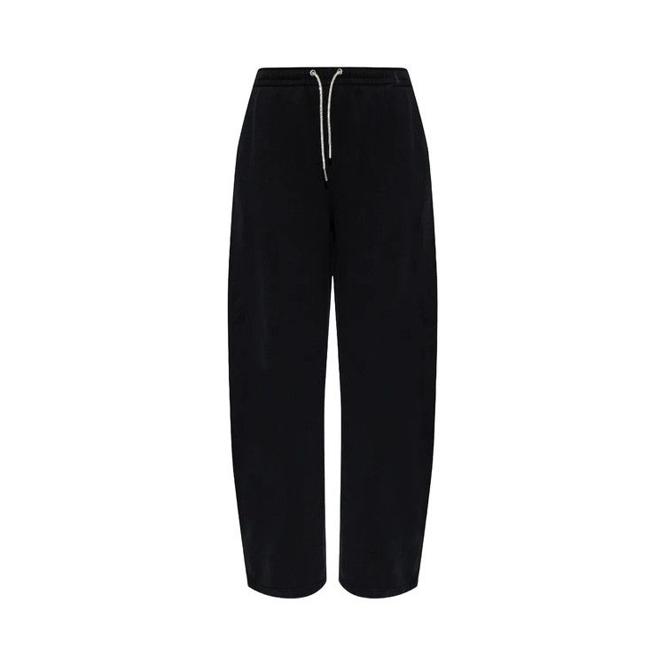 Alexander Wang Rhinestone-Drawstring Track Pants 'Black'