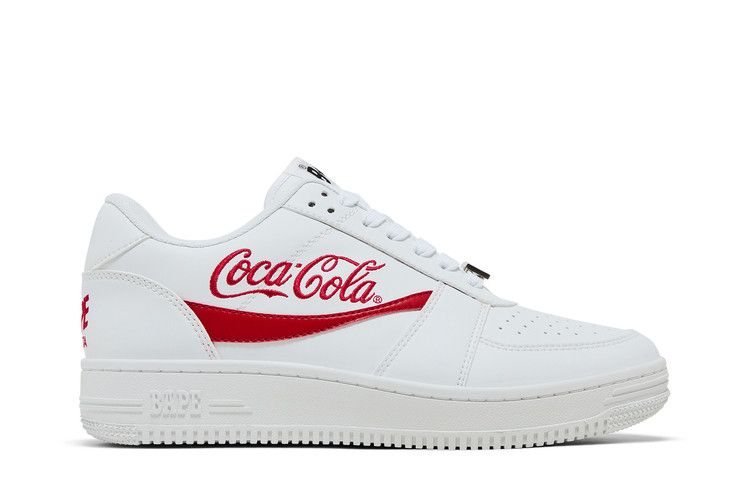Coca-Cola x Bapesta Low 'White'