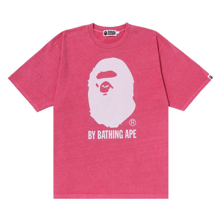 BAPE Overdye By Bathing Ape Relaxed Tee 'Pink'