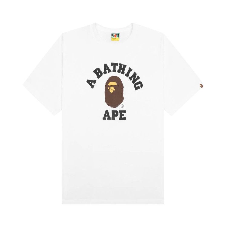 BAPE College Tee 'White'