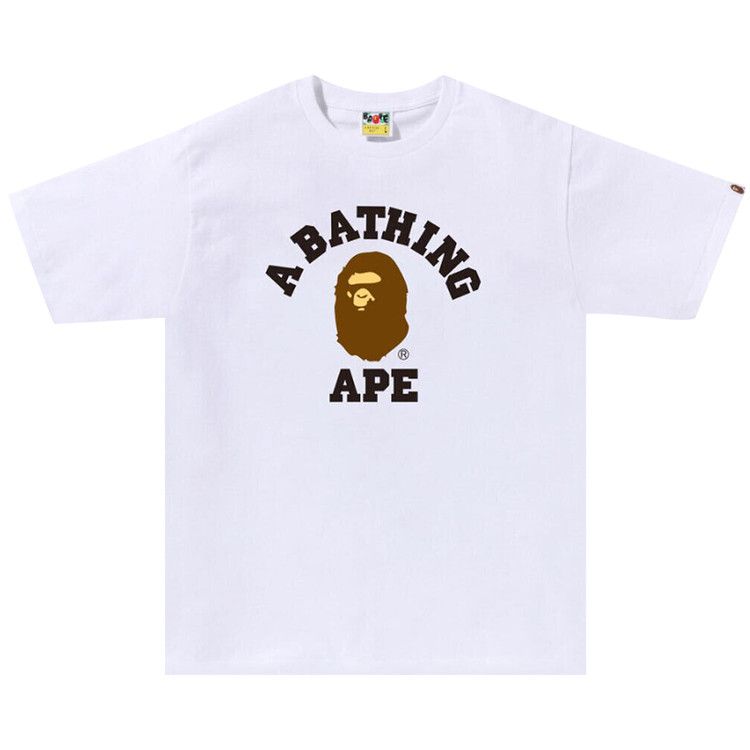 BAPE College Tee 'White'