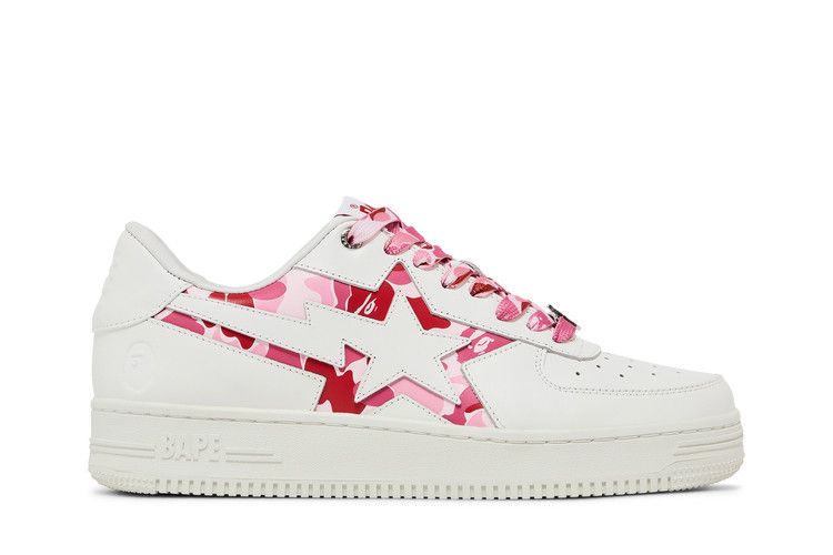 Bapesta Icon 'ABC Camo - Pink'