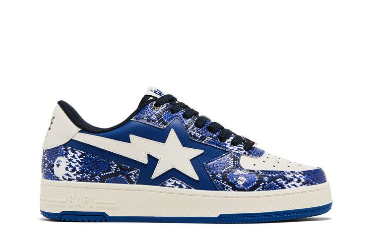 BAPE Tape Sta 'Blue Snakeskin' SSENSE Exclusive