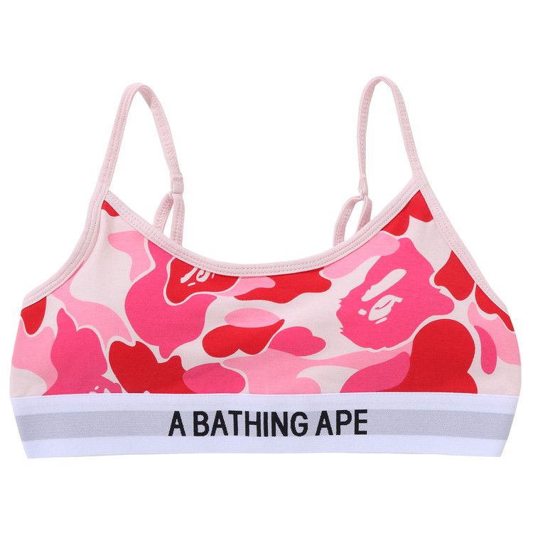 BAPE ABC Camo Sport Bra 'Pink'
