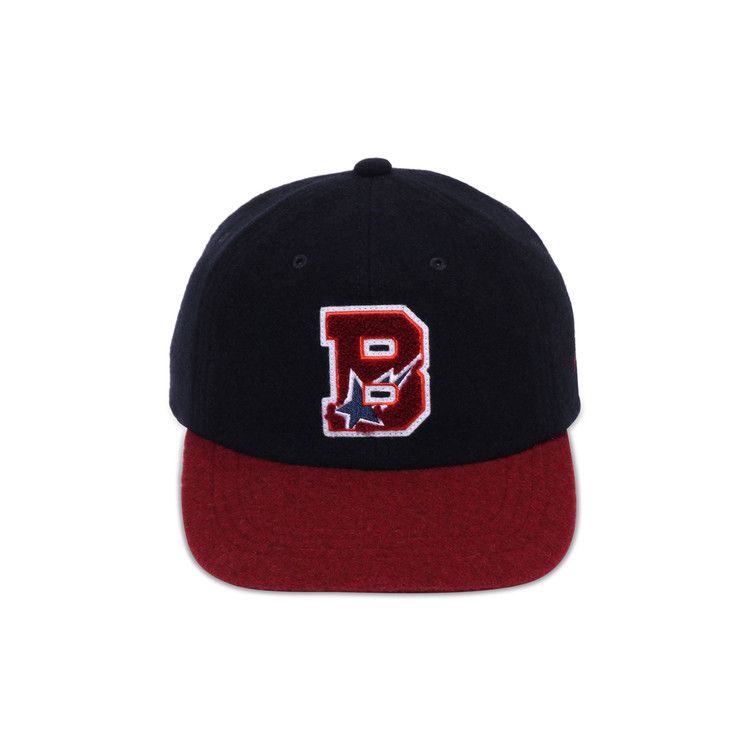 BAPE Varsity Logo Wool Cap 'Navy'