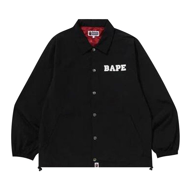 BAPE College Coach Jacket 'Black'