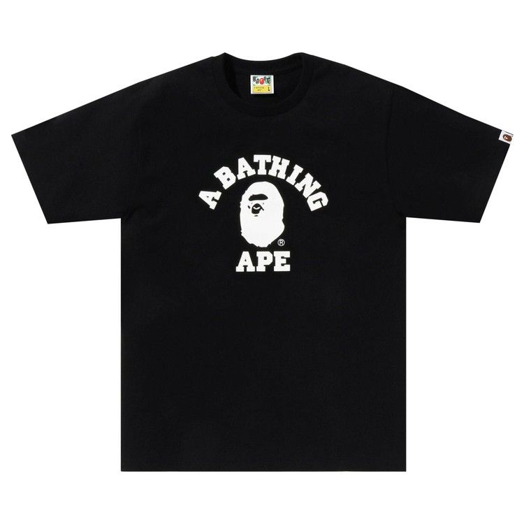 BAPE Stone Eye College Tee 'Black'