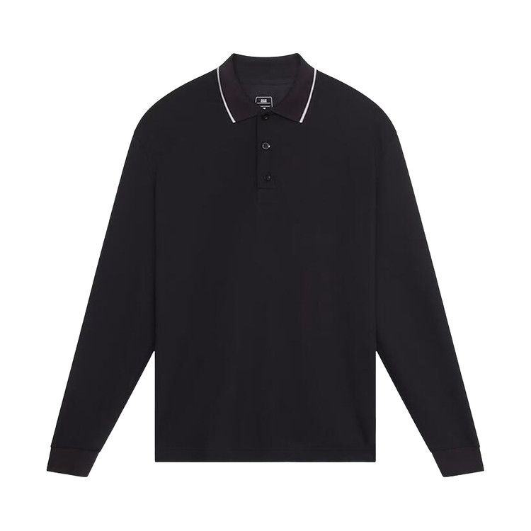 ON Courtside Long-T Polo 'Black'