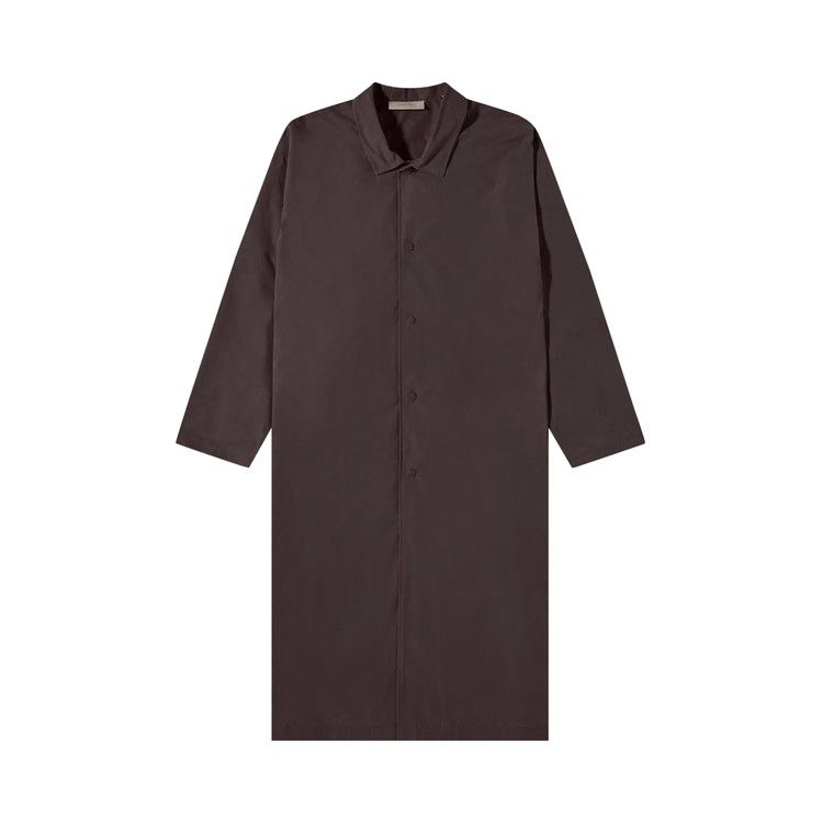 Fear of God Essentials Long Coat 'Plum'
