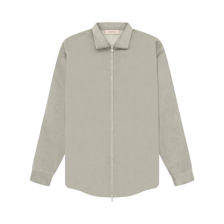 Fear of God Essentials Corduroy Shirt Jacket 'Seal'