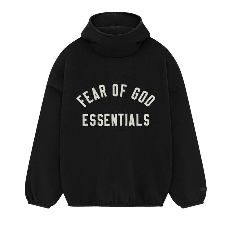 Fear of God Essentials Brushed Hoodie 'Black'