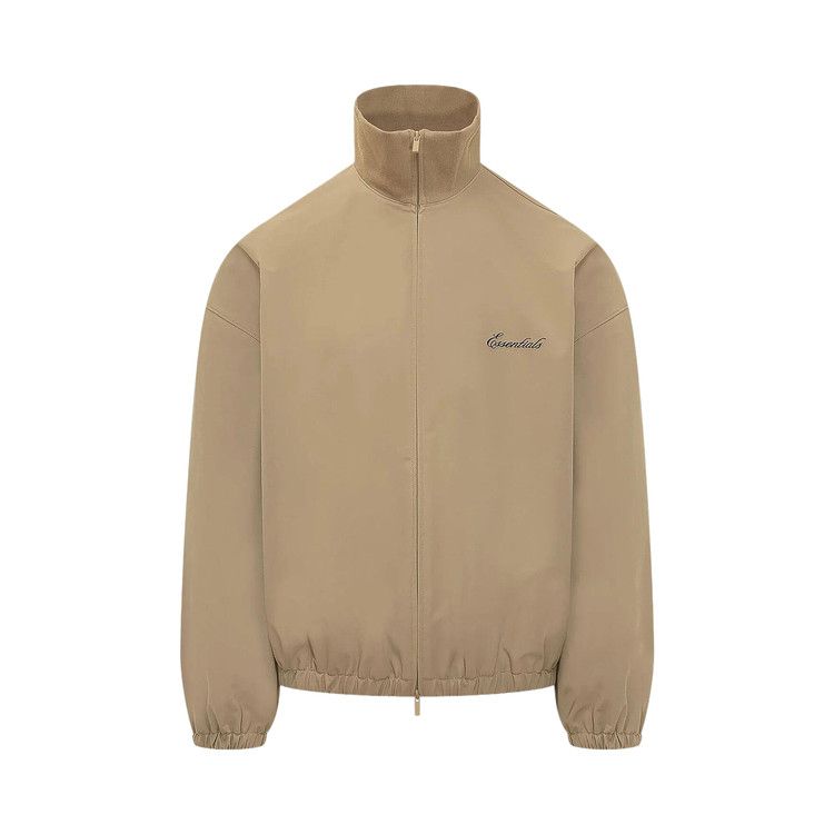 Fear of God Essentials Signature Full Zip Track Jacket 'Dune'