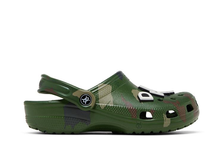 Daily Paper x Crocs Classic Clog 'Green Camo'