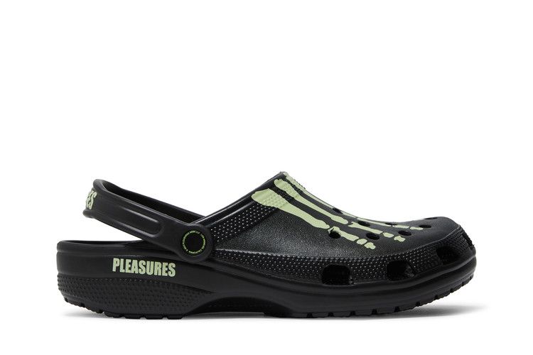Pleasures x Crocs Classic Clog 'Skeleton - Glow in the Dark'