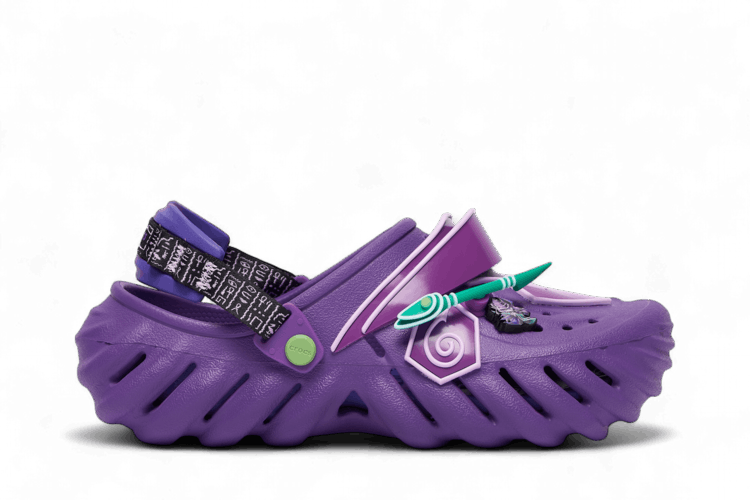 Crocs Classic Echo Clog Yu-Gi-Oh! Dark Magician 'Purple Multi-Color'