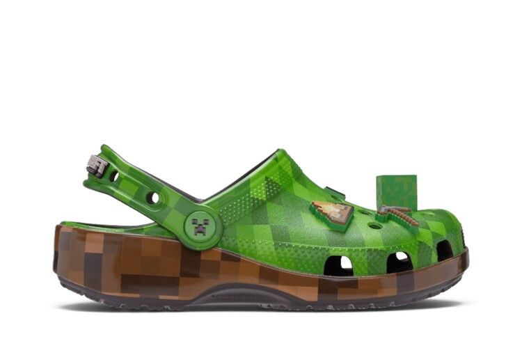 Minecraft x Crocs Classic Clog Big Kid 'Grass Block'