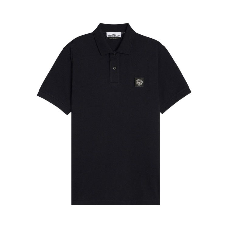 Stone Island Compass Patch Logo Polo 'Navy Blue'