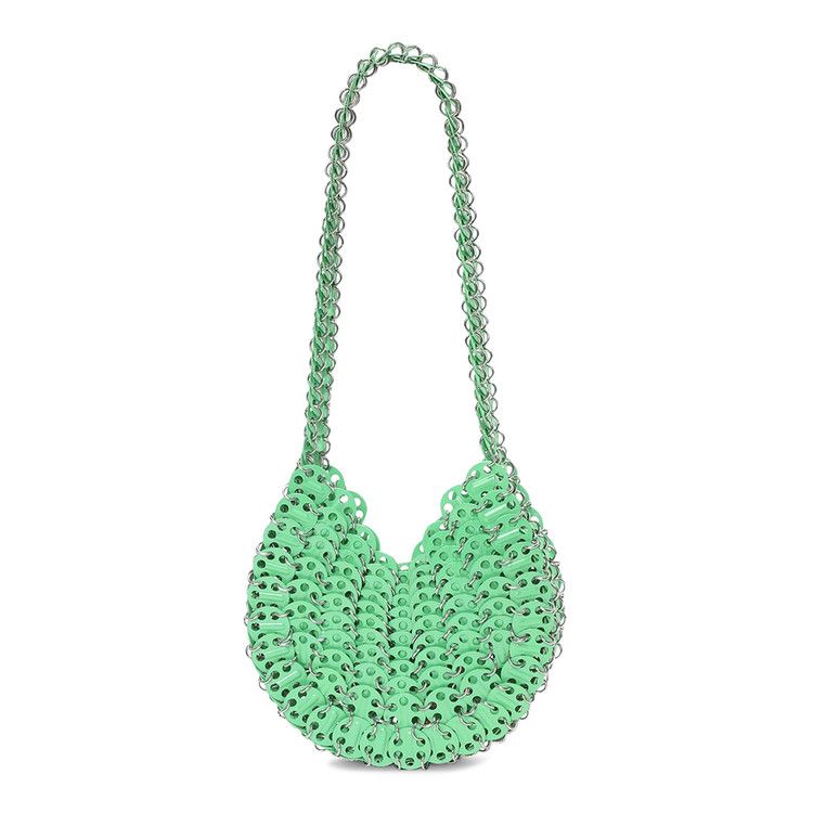 Rabanne 1969 Moon Shoulder Bag 'Bright Green'