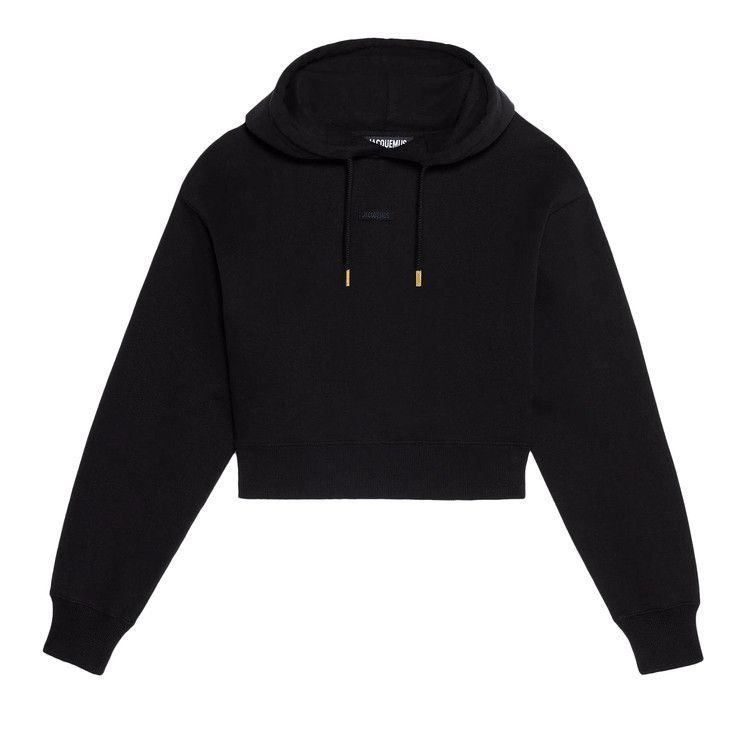 Jacquemus Le Gros Grain Hoodie 'Black'