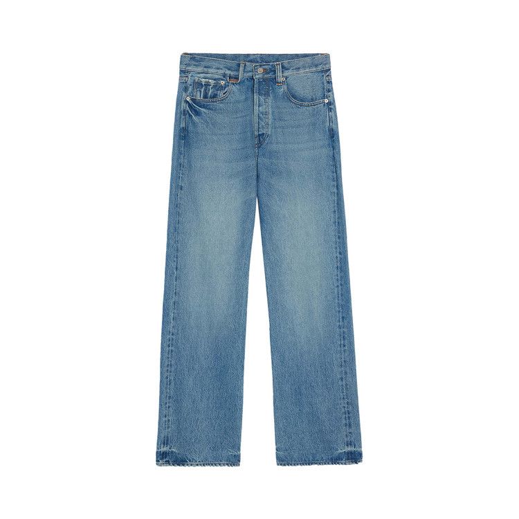 Jacquemus Straight Leg Jeans 'Blue/Tabac'