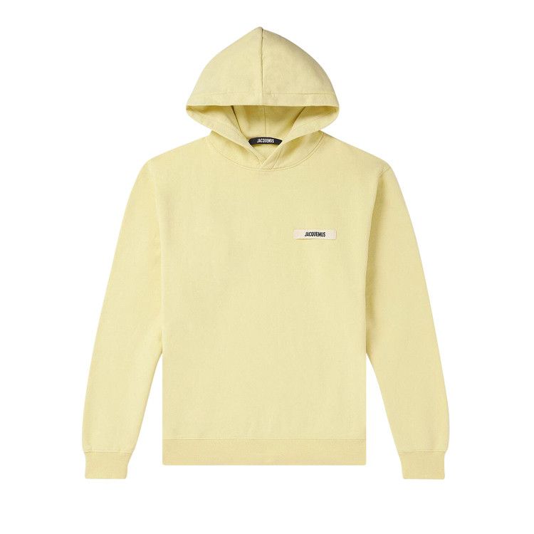 Jacquemus Le Gros Grain Hoodie 'Light Yellow'