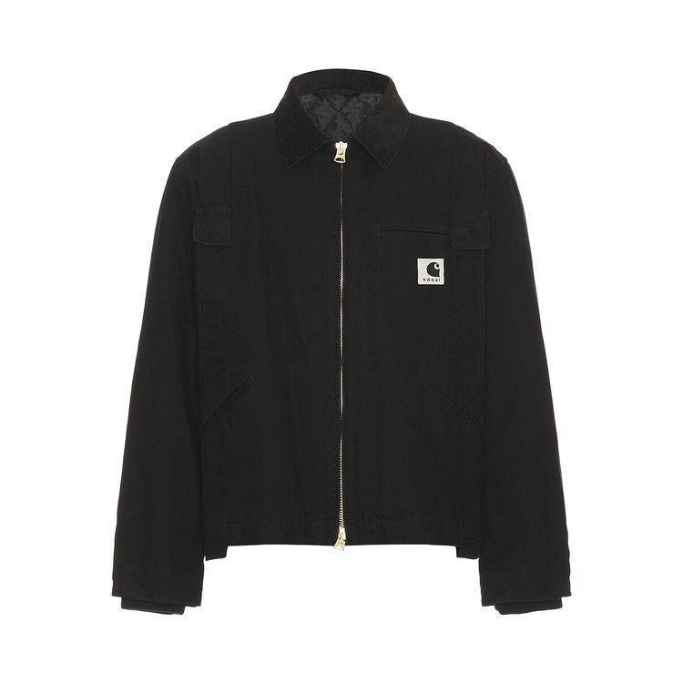 Sacai x Carhartt WIP Duck Jacket 'Black'