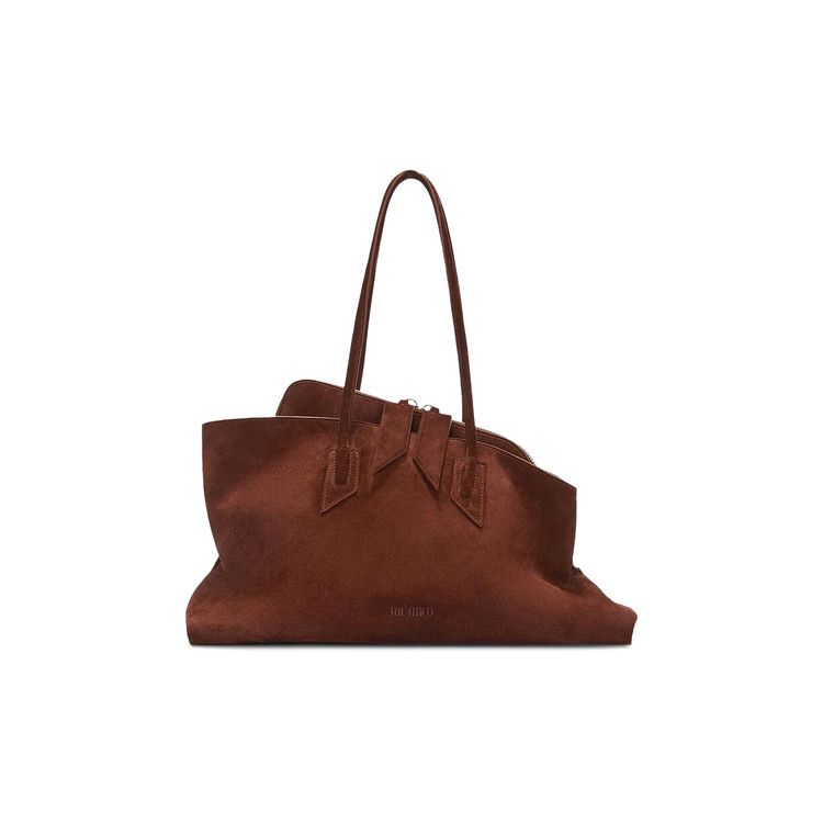 Attico La Passeggiata Medium Top Handle 'Light Chocolate'