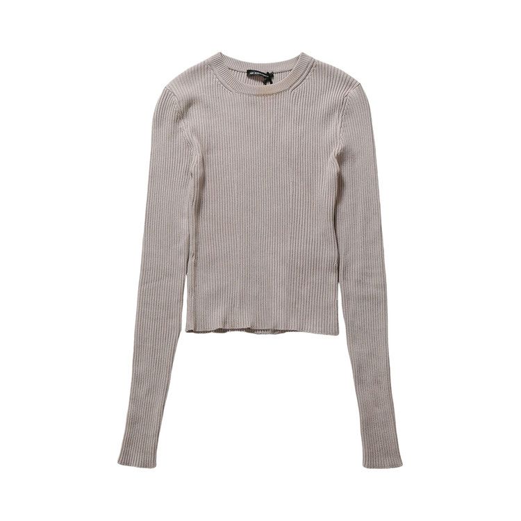 Ann Demeulemeester Kati Cropped Sweater 'Dusty Nude'