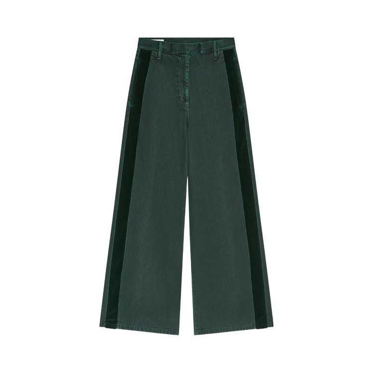 Dries Van Noten Penn Bis Denim Pants 'Petrol'