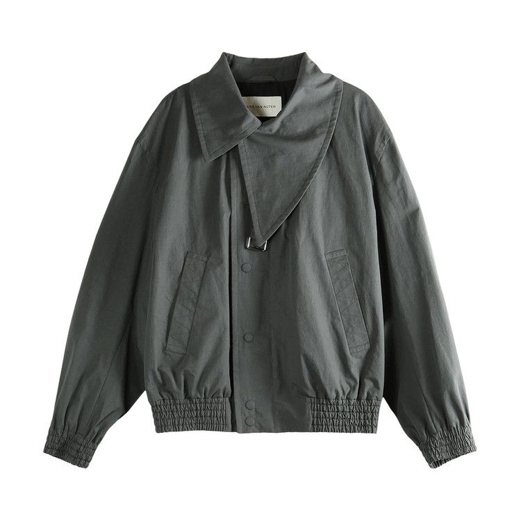 Dries Van Noten Washed Heavyweight Jacket 'Dark Grey'